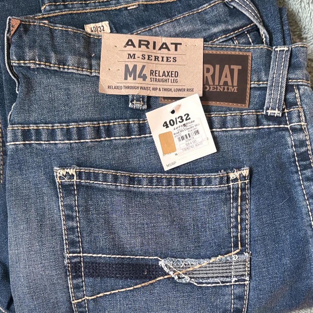 Ariat Men's M4 Bootcut Jeans - Dark Blue
